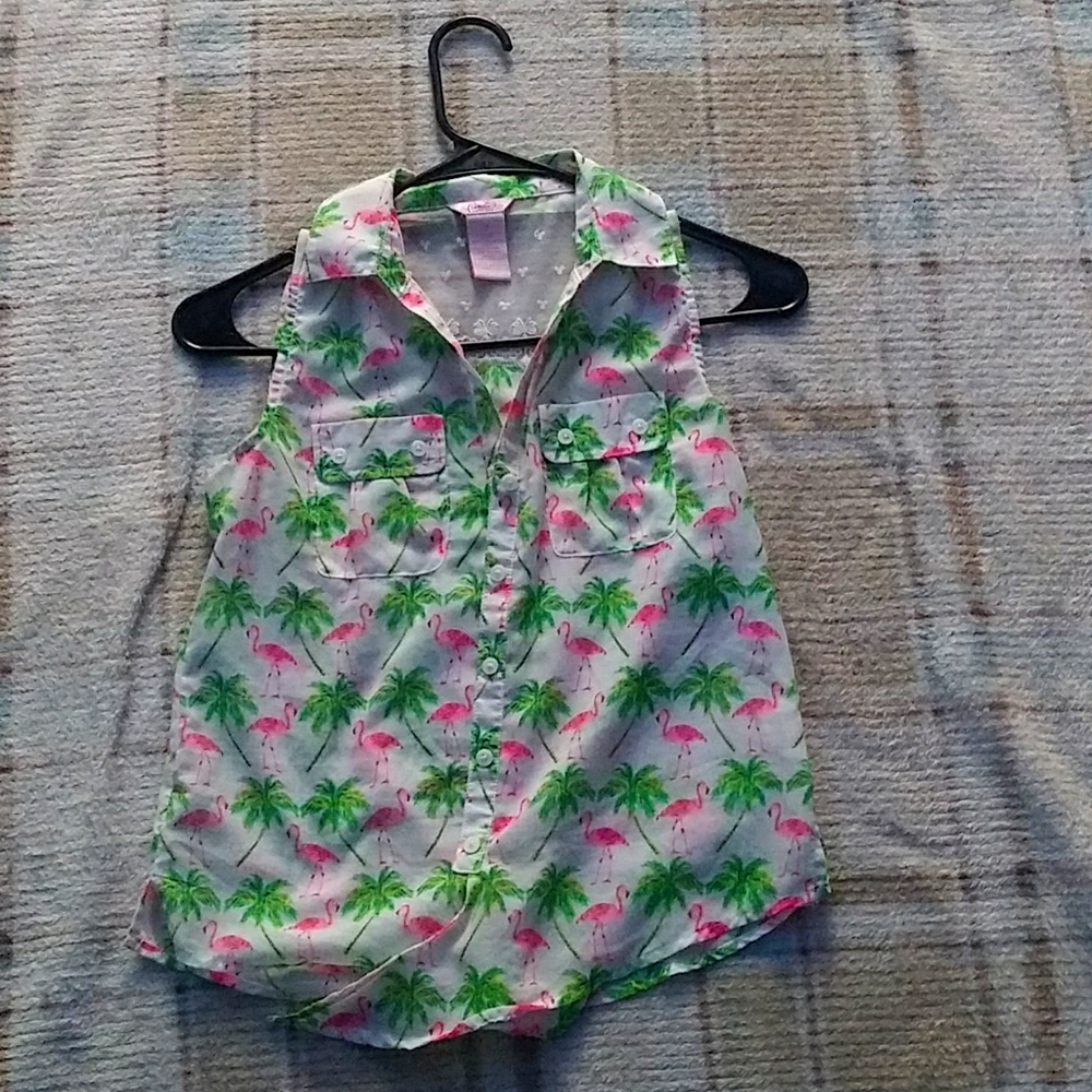 A tank button up